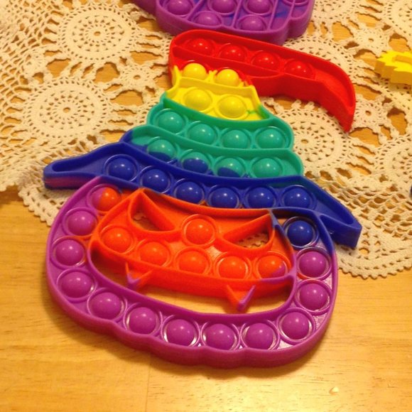 Sensory Input Popper Bubble Toys, Halloween - Picture 3 of 7